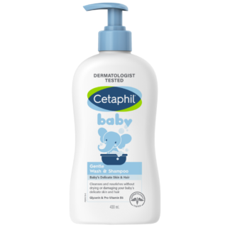 Cetaphil Baby Gentle Wash & Shampoo Pump 400mL