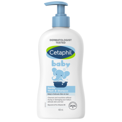 Cetaphil Baby Gentle Wash & Shampoo Pump 400mL