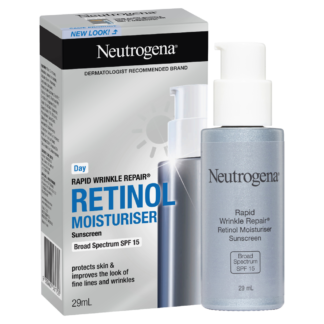 Neutrogena Rapid Wrinkle Repair Retinol Moisturiser SPF 15 Sunscreen 29mL