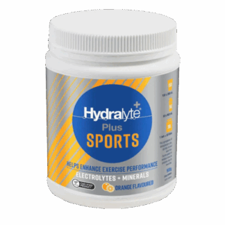 Hydralyte plus Sports Orange Flavoured Powder 900G