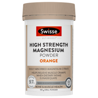 Swisse High Strength Magnesium Powder 180g - Orange