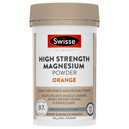 Swisse High Strength Magnesium Powder 180g - Orange