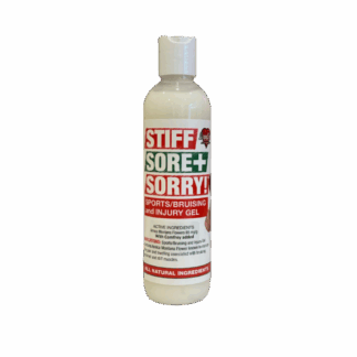 Love Oil Collection Stiff, Sore and Sorry Sports & Injury Pain Relief Gel 250g