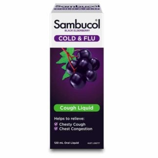 Sambucol Cold & Flu Cough Liquid 120mL