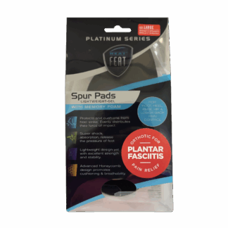 Neat Feat Platinum Series Orthotics Spur Pads - Large