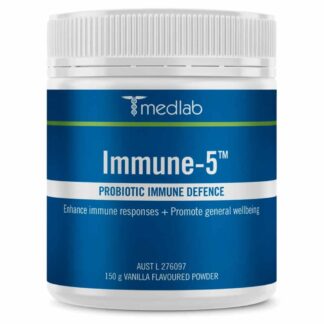Medlab Immune-5 150g Powder - Vanilla Flavour