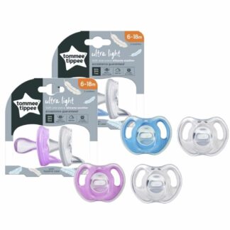 Tommee Tippee Soother 6-18m Ultra Light 2 Pack