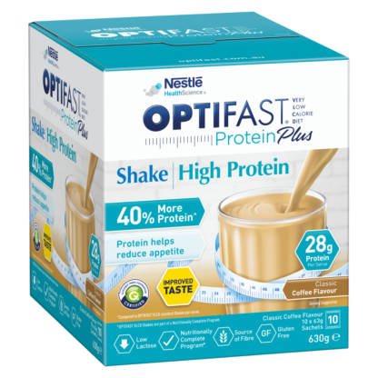 Optifast Protein Plus Coffee Shake 10 x 63g Sachets
