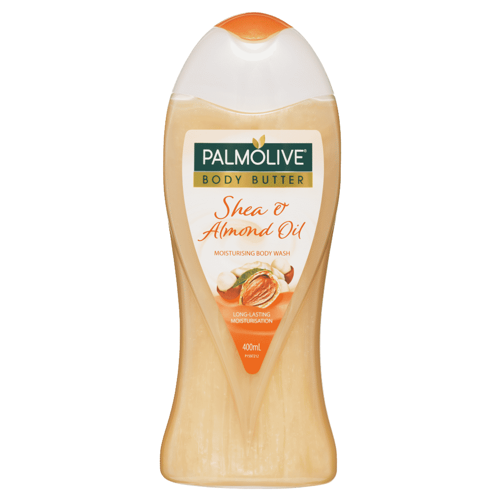 Palmolive Body Butter Shea & Almond Oil Moisturising Body Wash 400mL