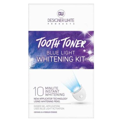 Designer White Tooth Toner Blue Light Whitening Kit