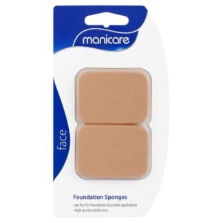 Manicare Face Foundation Sponges 2 Pack - Rectangle