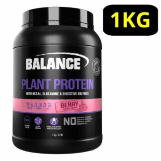 Balance Plant Protein Powder 1KG - Berry Flavour