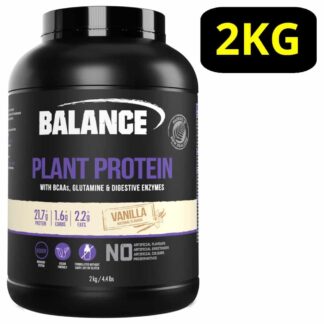 Balance Plant Protein Powder 2KG - Vanilla Flavour