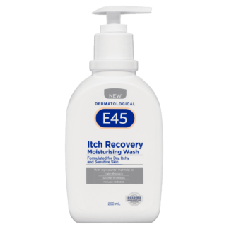 E45 Itch Recovery Moisturising Body Wash 250mL Pump
