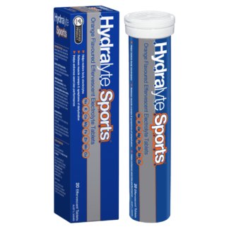 Hydralyte Sports Effervescent Electrolyte 20 Tablets - Orange