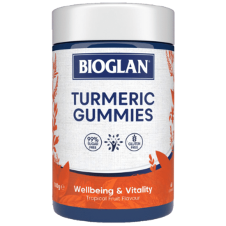 Bioglan Turmeric Gummies 60pk (180g) - Tropical Fruit Flavour