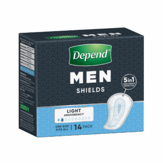 Depend Men Shields 5 In 1 14 Pack