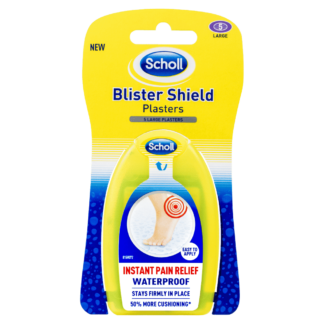Scholl Blister Shield Plasters 5 Pack - Large
