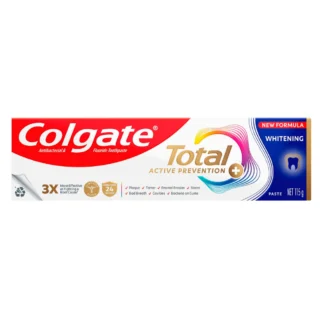 Colgate Total Active Prevention Whitening Toothpaste 115g