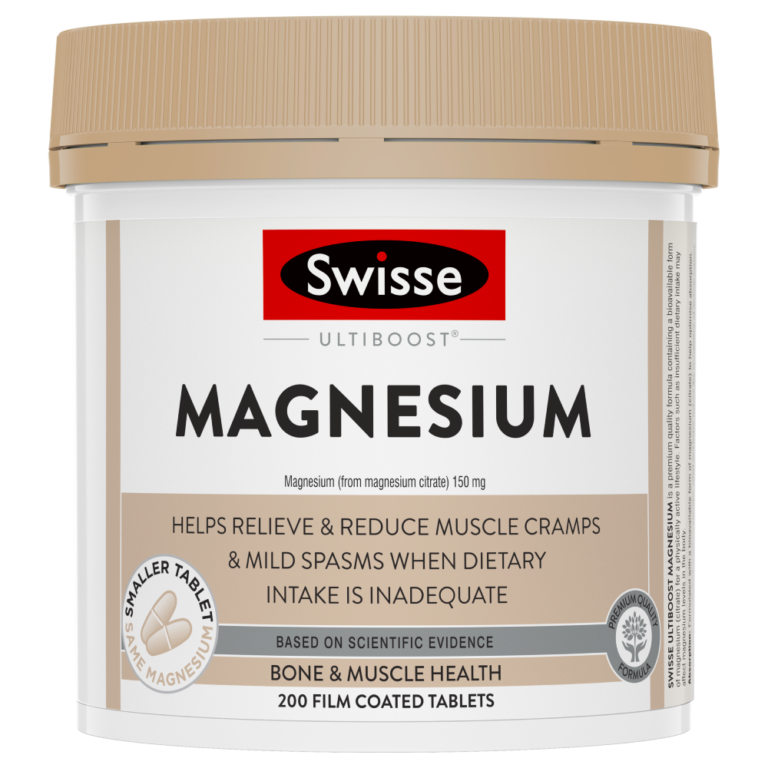 Swisse Magnesium 200 Tablets – Discount Chemist