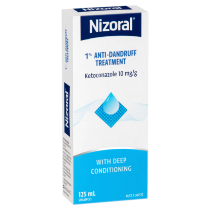 Nizoral 1% Anti-Dandruff Treatment 125mL Medicated Shampoo