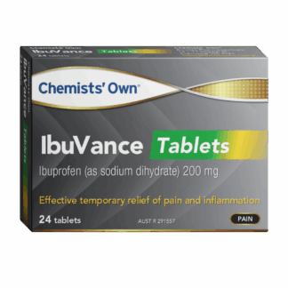 Chemists' Own IbuVance 24 Tablets