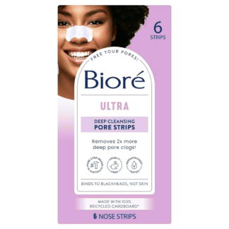 Bioré Ultra Deep Cleansing Pore Strips 6 Pack