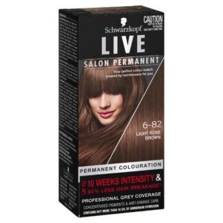 Schwarzkopf Live Salon Permanent 6-82 Light Rose Brown