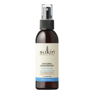 Sukin Natural Deodorant 125mL - Fresh Cotton