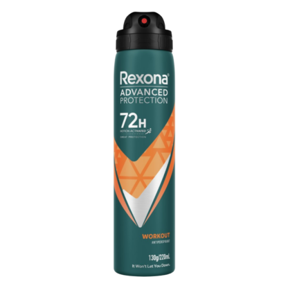 Rexona Men Advanced Protection Workout Anti-Perspirant Deodorant 220mL