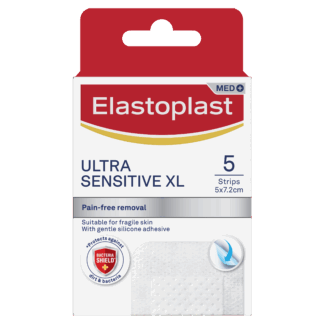 Elastoplast Ultra Sensitive Dressing XL Strips 5 Pack
