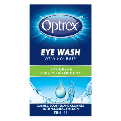 Optrex Eye Wash with Eye Bath 110mL