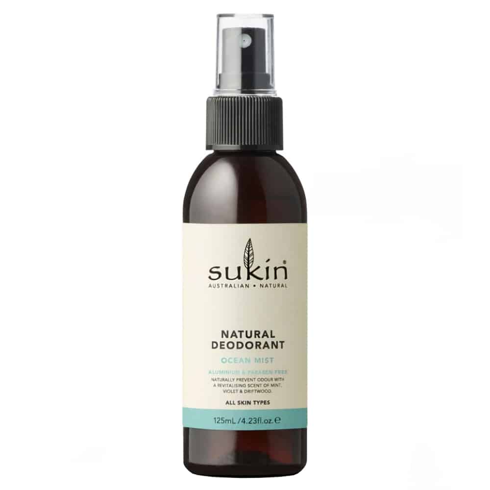 Sukin Natural Deodorant 125mL - Ocean Mist All Skin Types