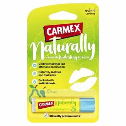 Carmex Naturally Intensely Hydrating Lip Balm 4.25g - Pear