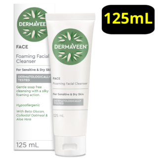 DermaVeen Foaming Facial Cleanser 125mL