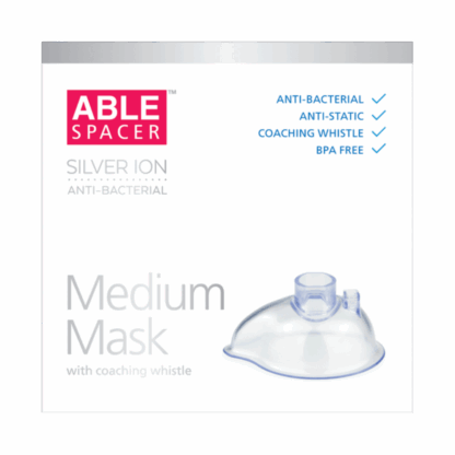 Able Spacer Medium Mask with Coaching Whistle