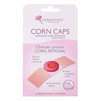 Carnation Footcare Corn Caps Medicated Plasters 5 Pack