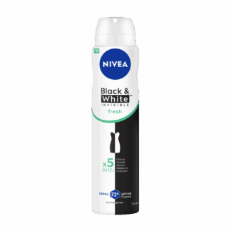 Nivea Black & White Invisible Fresh Anti-Perspirant Aerosol 250mL 