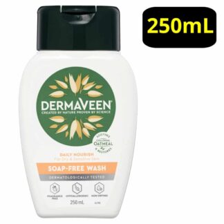 DermaVeen Daily Nourish Soap-Free Wash 250mL