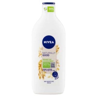 Nivea Naturally Good Body Lotion 350mL - Organic Oat & Nourishment