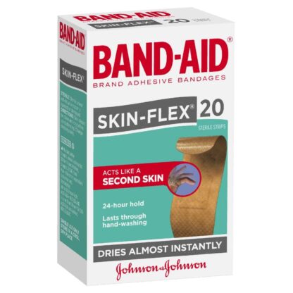 Band Aid Skin Flex Sterile Strips 20 Pack