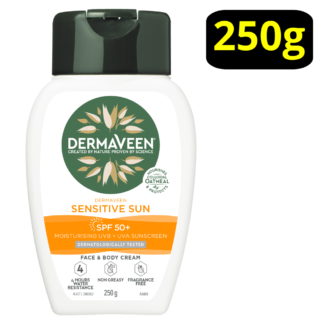 DermaVeen Sensitive Sun SPF 50+ Sunscreen 250g