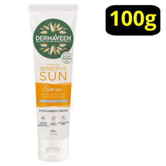 DermaVeen Sensitive Sun SPF 50+ Sunscreen 100g