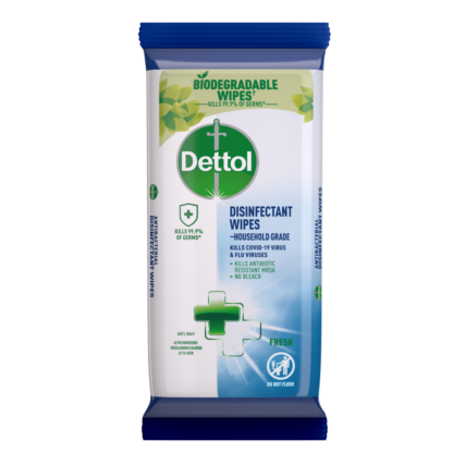 Dettol Disinfectant Wipes 45 Pack