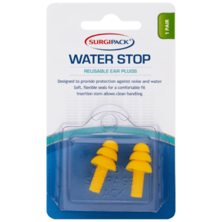 Surgipack Water Stop Reusable Ear Plugs 1 Pair