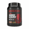 MUSASHI Shred & Burn 2KG Protein Powder - Chocolate Milkshake