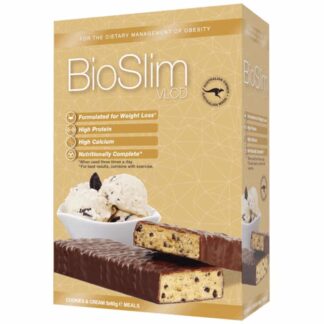 BioSlim Bars VLCD 5 x 60g - Cookies & Cream