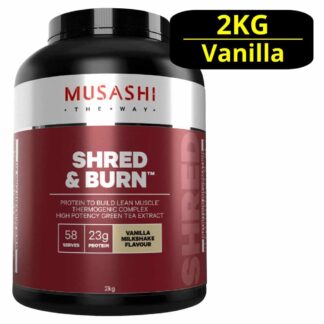 MUSASHI Shred and Burn Vanilla 2KG