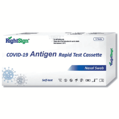 RightSign COVID-19 Antigen Rapid Self Test Cassette
