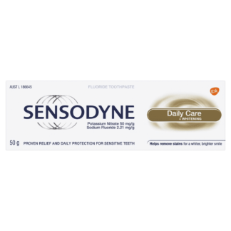 Sensodyne Daily Care + Whitening Toothpaste 50g